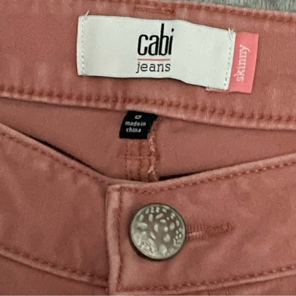 Cabi brick dust skinny jeans size 6 - Picture 3 of 8